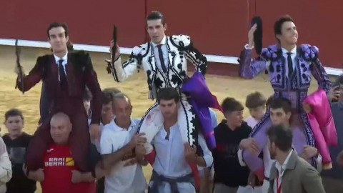 Palencia. Puerta Grande de Roca Rey, Talavante et Rufo. Voir l'émission