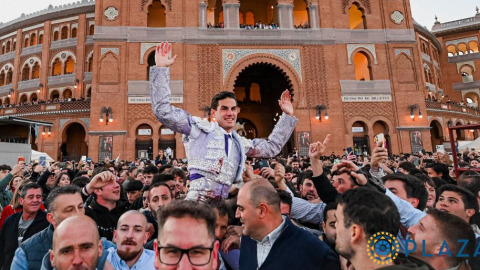 Madrid. Intéressante corrida d'El Torero. Adrian a hombros. Oreille pour Fortes