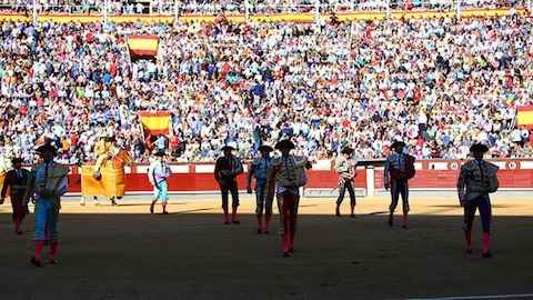 Madrid. Corrida de Cuadri en ouverture de Las Ventas. Les 5 premiers cartels