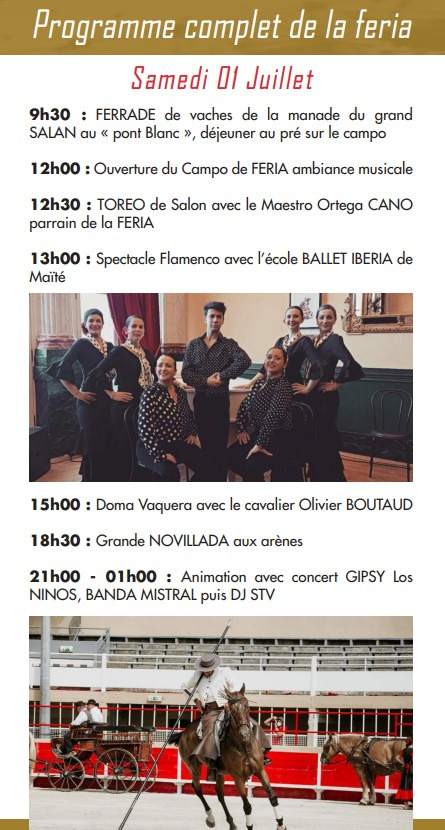 Boujan sur Libron. Le programme complet de Toros y Campo
