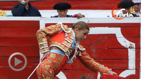 Manizales. Olga Casado corta la única oreja