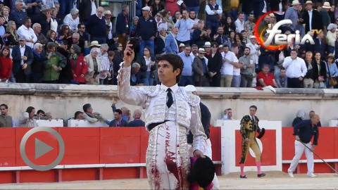 La faena préférée de Castella à Nîmes