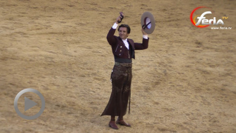 Castellón. Solitaire oreille pour le rejoneador Diego Ventura