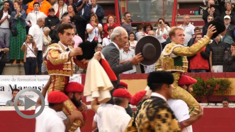 Puerta Grande de Fernando Adrián et Clemente à Vieux-Boucau