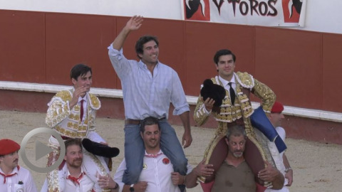 Mimizan. Puerta Grande de Solal et Colombo qui gracie un Pagès-Mailhan