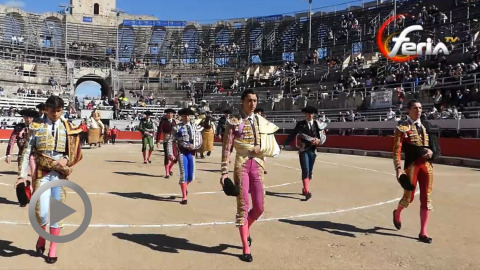 arles-la-novillada-de-fernay-laisse-une-oreille-a-juan-molas-y-aaron-palacio